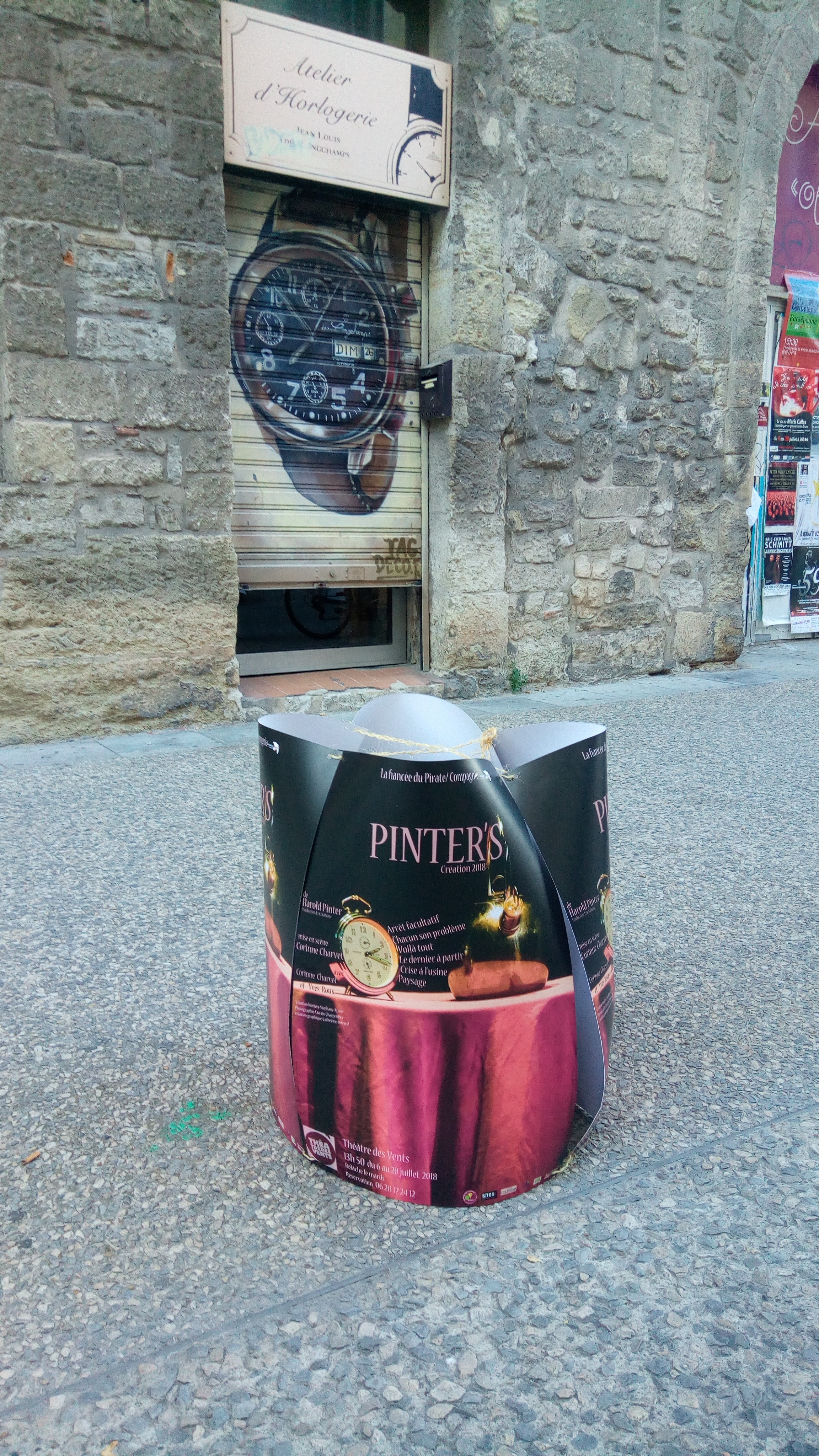 Pinter's - Campagne d'affichage - Avignon 2018